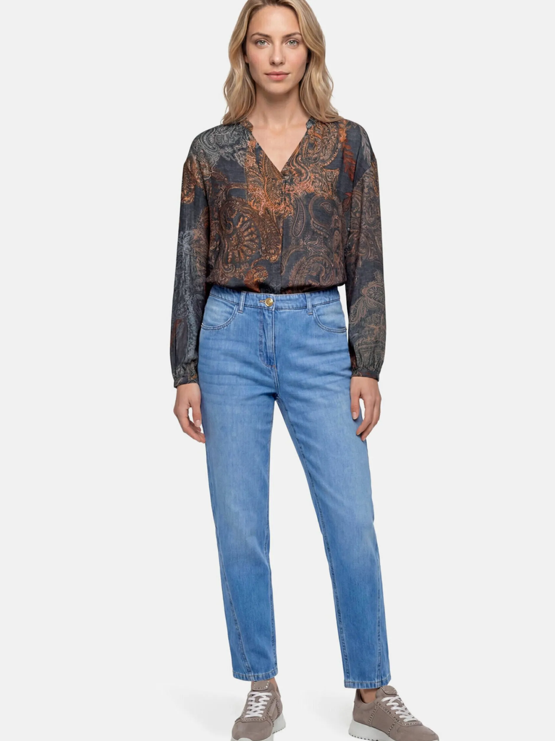 Betty Barclay Damen Schlupfbluse in mehrfarbig