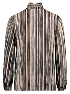 Betty Barclay Damen Schlupfbluse in schwarz mehrfarbig
