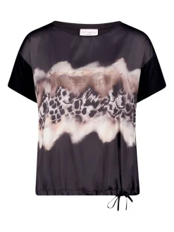 Betty Barclay Damen Shirt in schwarz mehrfarbig