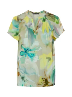 Betty Barclay Damen Sommerbluse in beige gelb