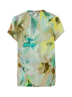 Betty Barclay Damen Sommerbluse in beige gelb