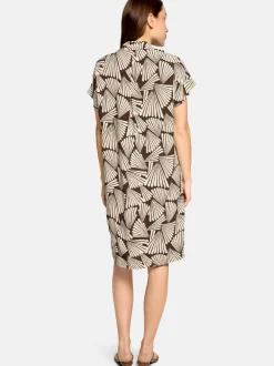 Betty Barclay Damen Sommerkleid in braun mehrfarbig