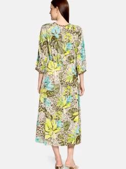 Betty Barclay Damen Sommerkleid in mehrfarbig beige