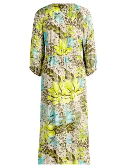 Betty Barclay Damen Sommerkleid in mehrfarbig beige