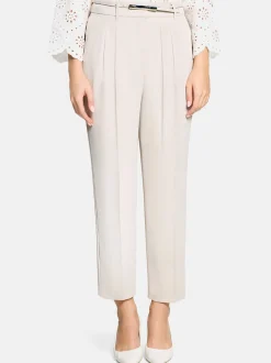 Betty Barclay Damen Stoffhose in ecru