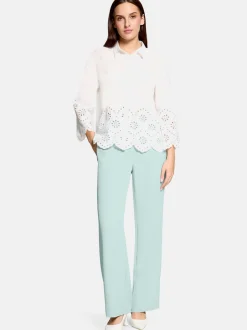 Betty Barclay Damen Stoffhose in mint