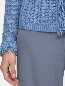 Betty Barclay Damen Strickjacke in blau