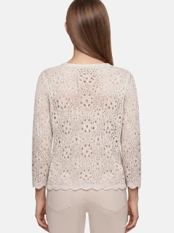 Betty Barclay Damen Strickpullover in beige
