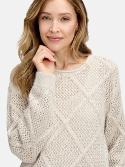 Betty Barclay Damen Strickpullover in beige