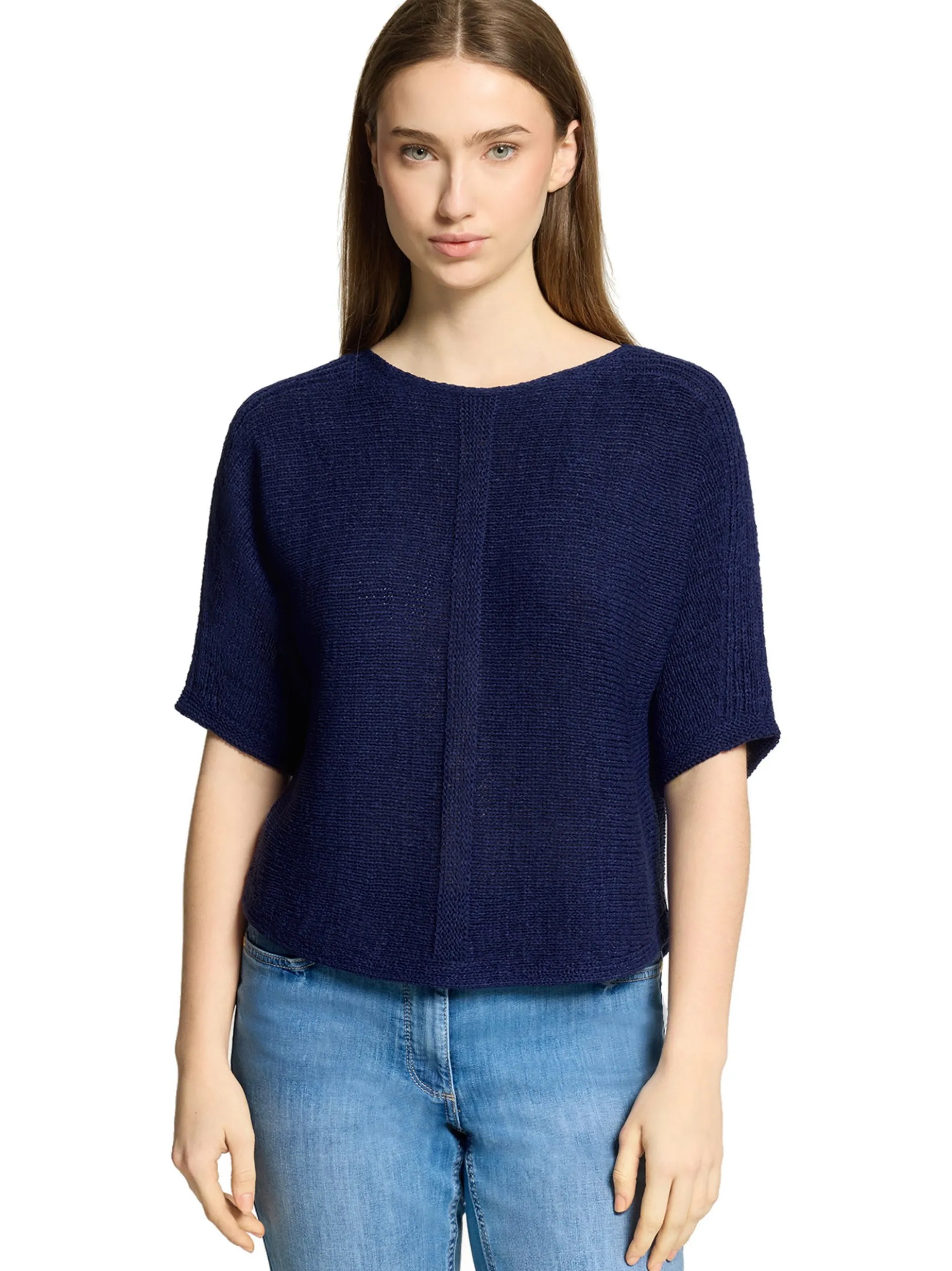 Betty Barclay Damen Strickpullover in blau