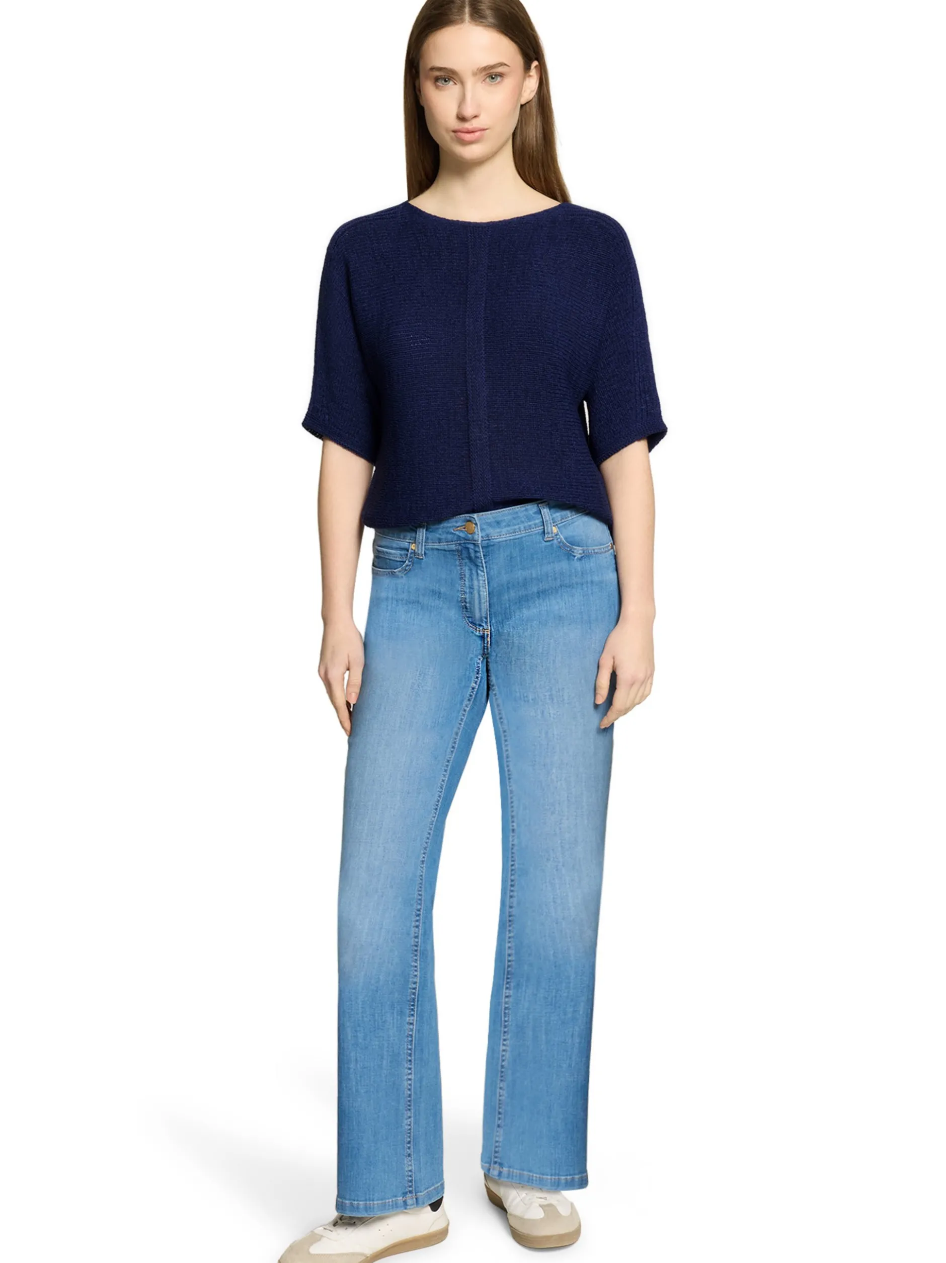 Betty Barclay Damen Strickpullover in blau