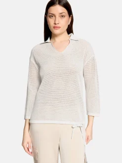 Betty Barclay Damen Strickpullover in ecru