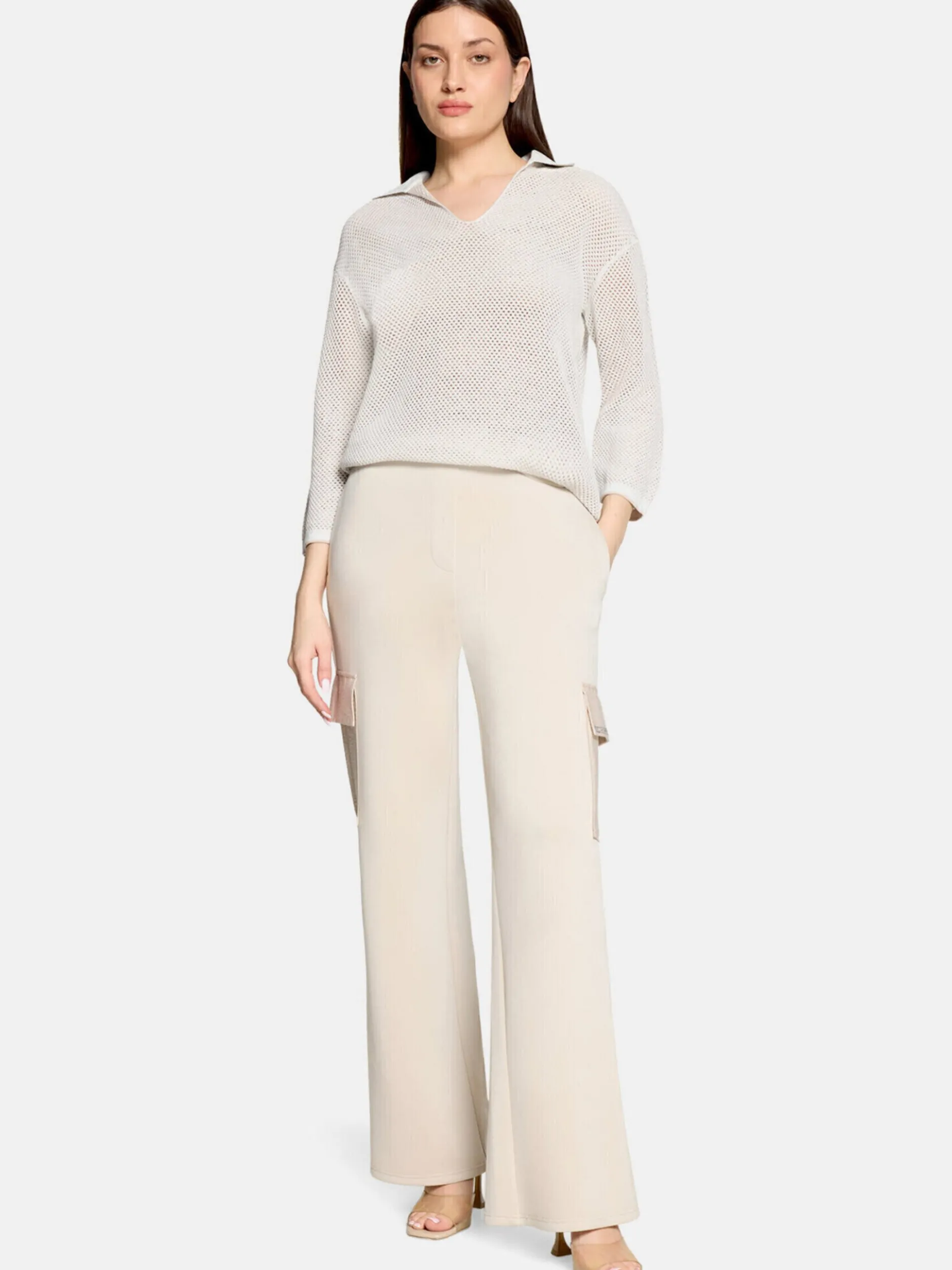 Betty Barclay Damen Strickpullover in ecru