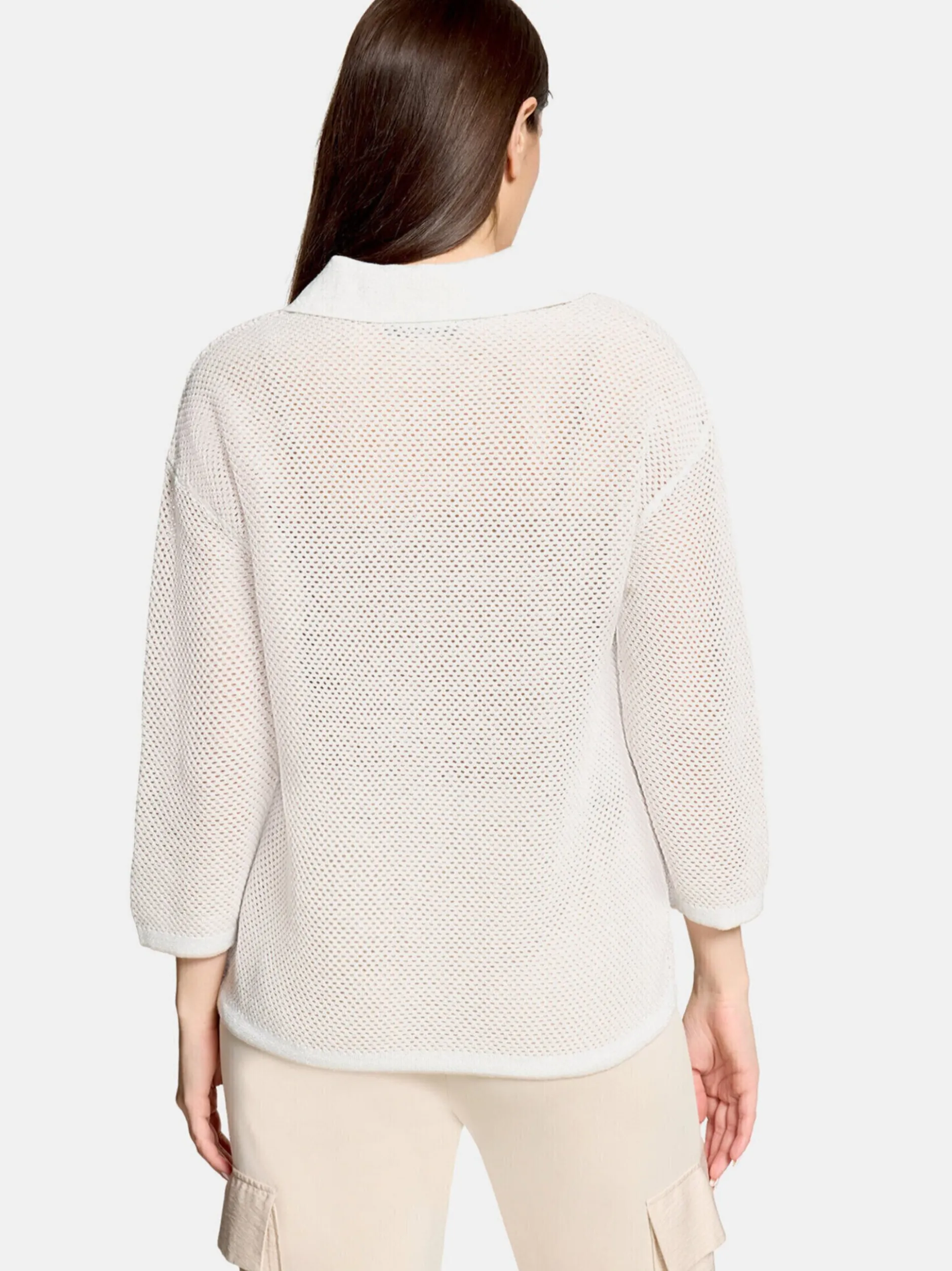 Betty Barclay Damen Strickpullover in ecru