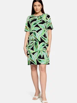 Betty Barclay Damen Stufenkleid in grün