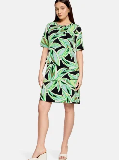 Betty Barclay Damen Stufenkleid in grün