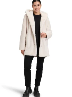 Betty Barclay Damen Teddy-Jacke in ecru