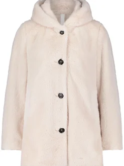Betty Barclay Damen Teddy-Jacke in ecru