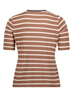 Betty Barclay Damen T-Shirt in braun mehrfarbig