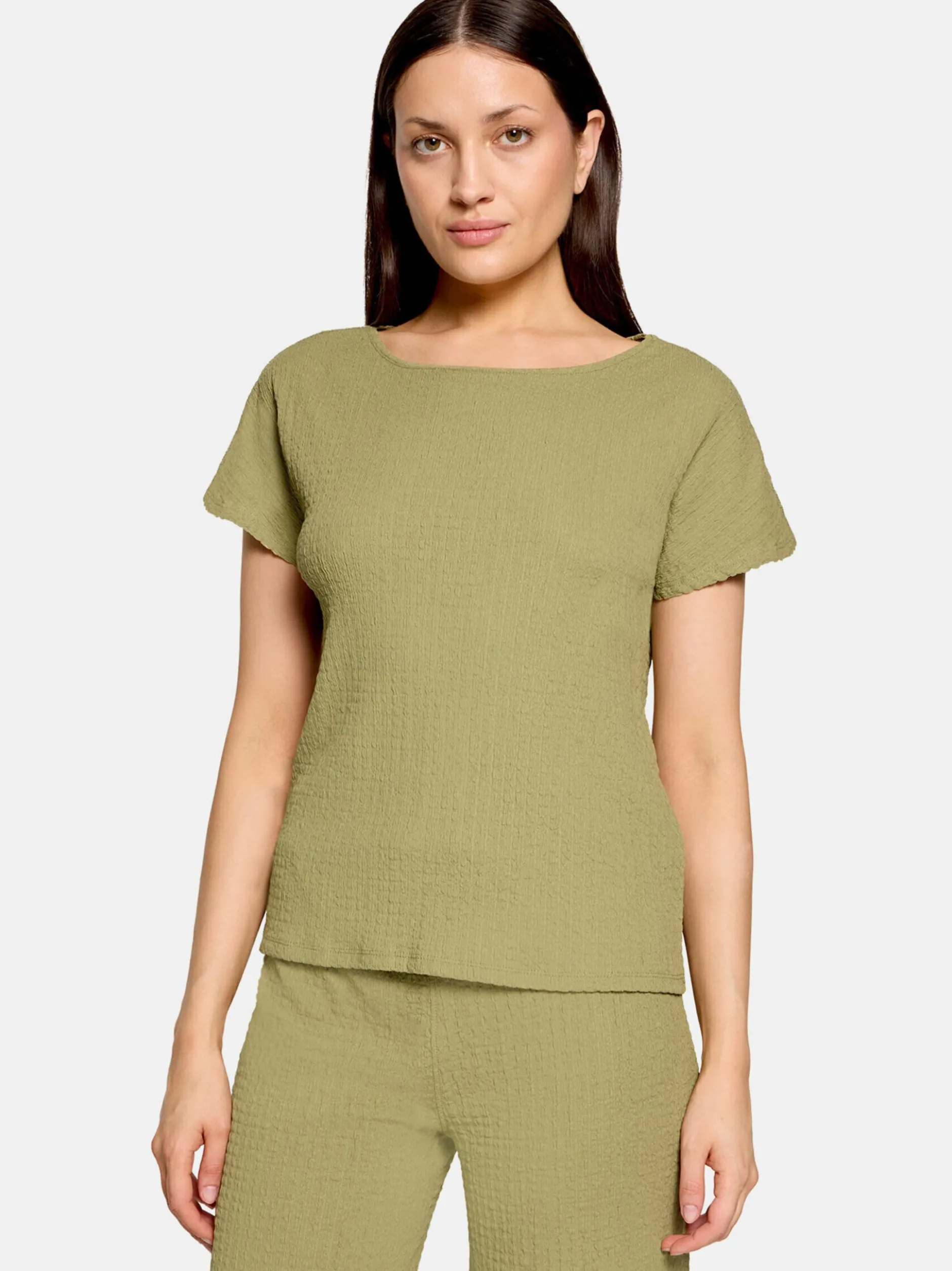 Betty Barclay Damen T-Shirt in khaki