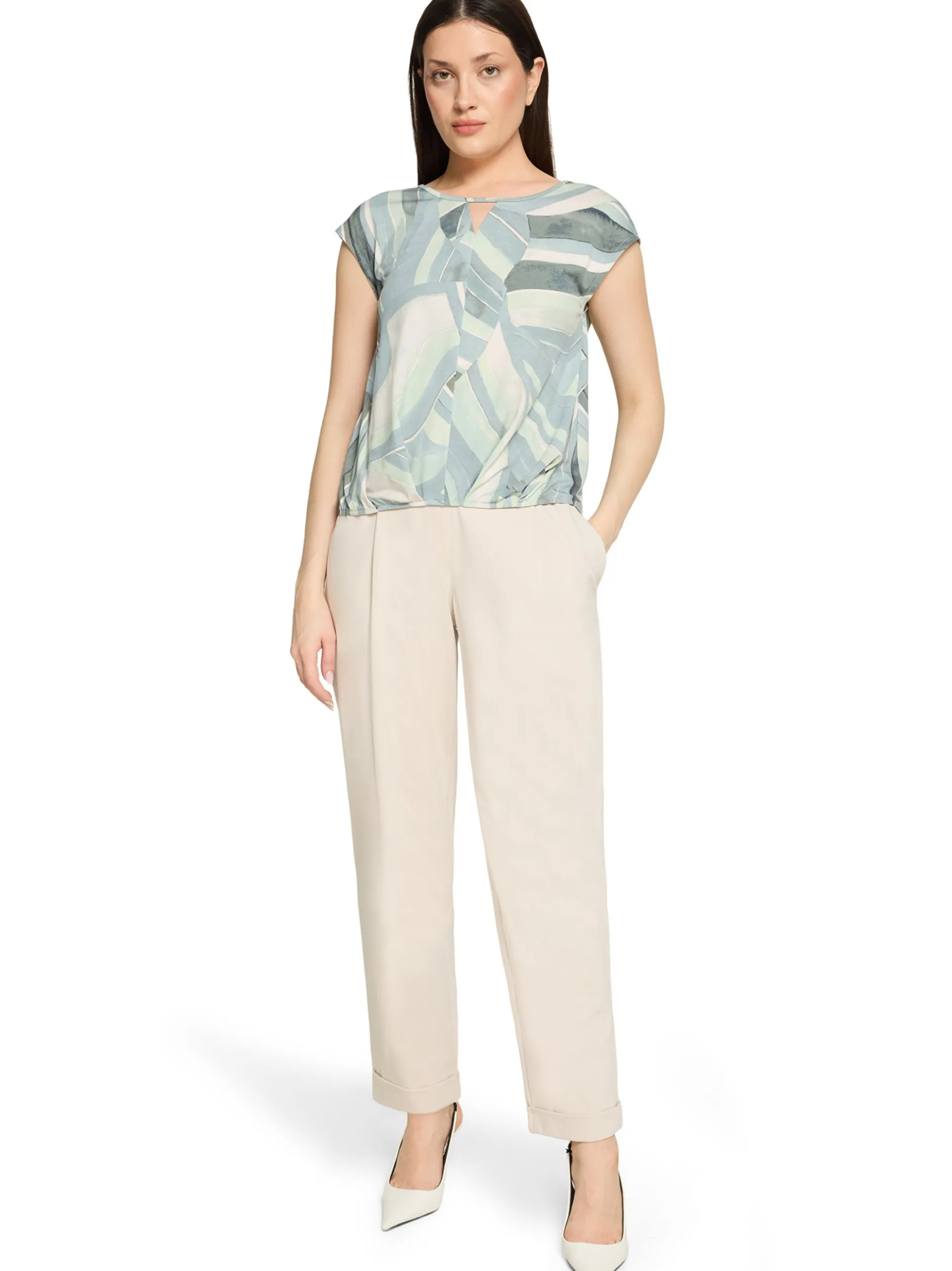 Betty Barclay Damen T-Shirt in lind aqua