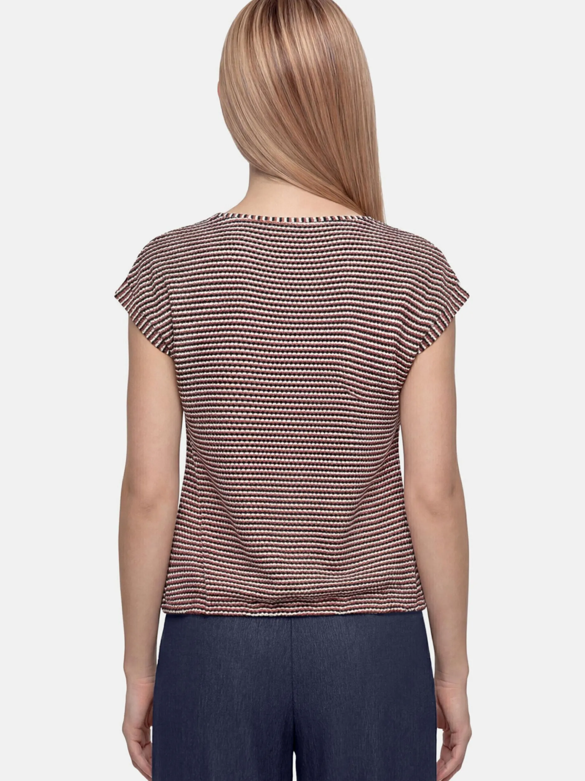 Betty Barclay Damen T-Shirt in marine mehrfarbig