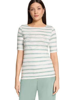 Betty Barclay Damen T-Shirt in petrol beige
