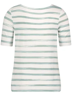 Betty Barclay Damen T-Shirt in petrol beige