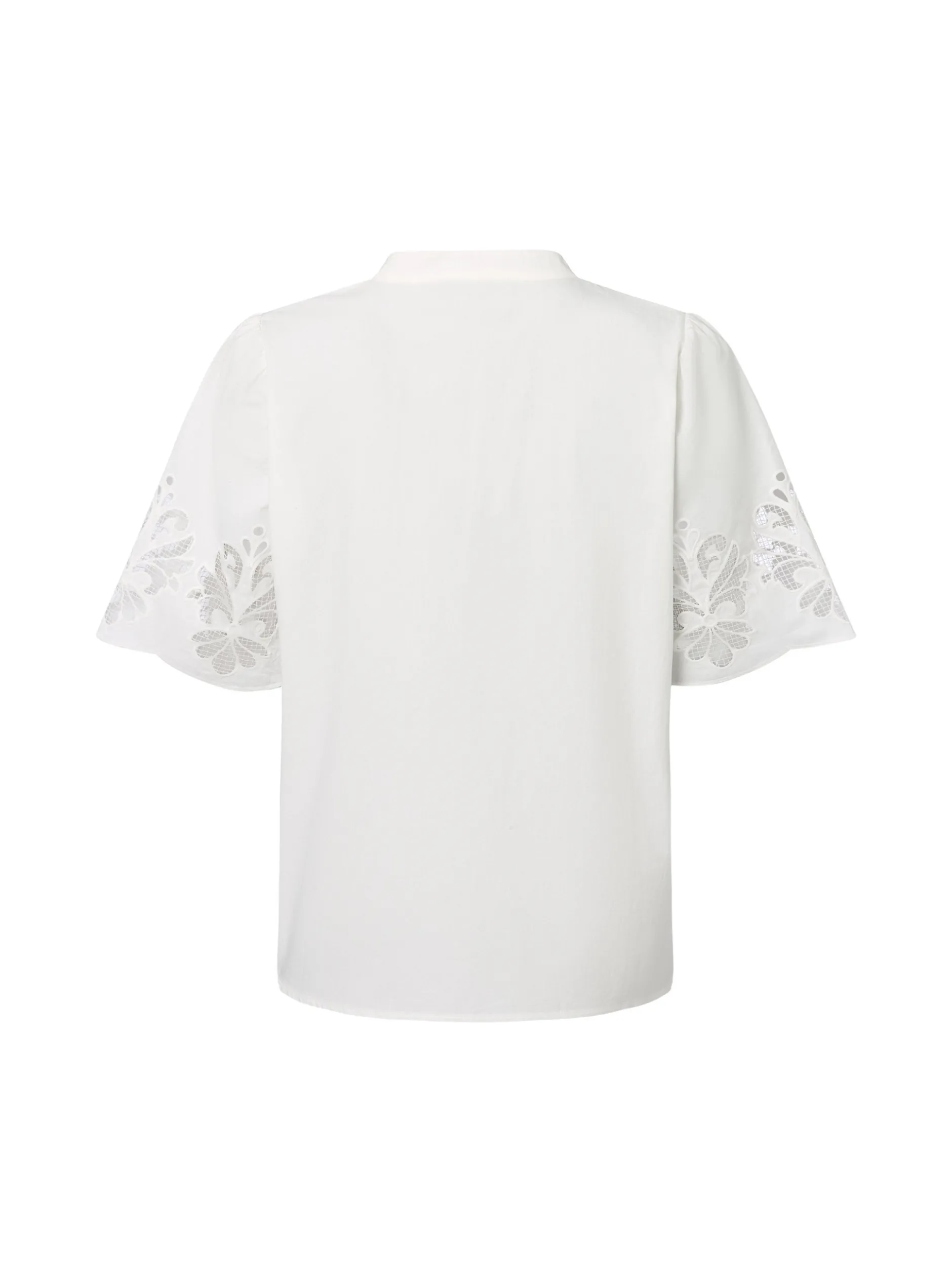 Betty & Co Damen Bluse in ecru - Ärmel: Halbarm