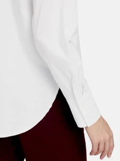 Betty & Co Damen Hemdbluse in weiß