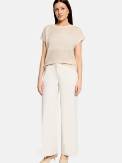Betty & Co Damen Strickpullover in beige