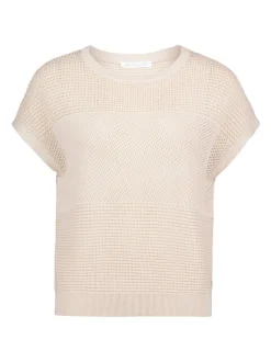 Betty & Co Damen Strickpullover in beige