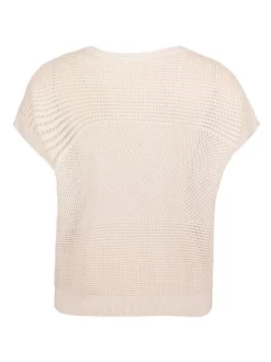Betty & Co Damen Strickpullover in beige