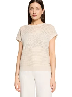 Betty & Co Damen Strickshirt in beige