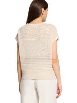 Betty & Co Damen Strickshirt in beige