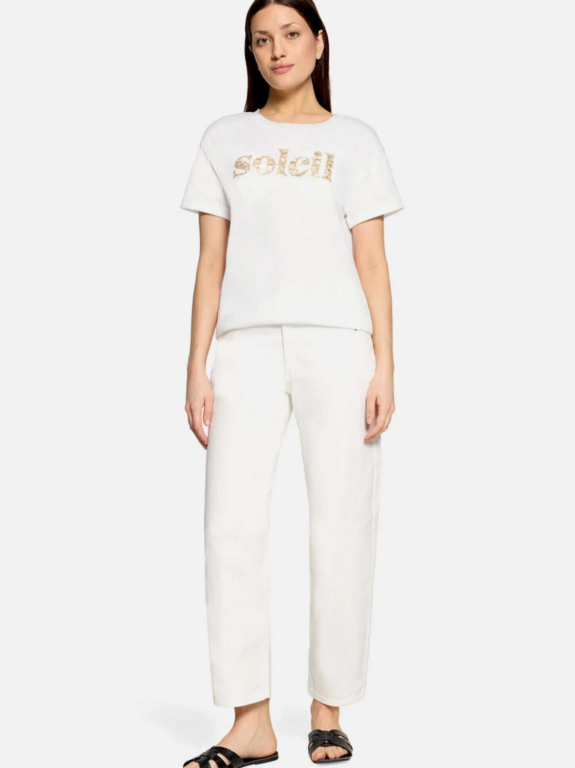 Betty & Co Damen T-Shirt in weiß