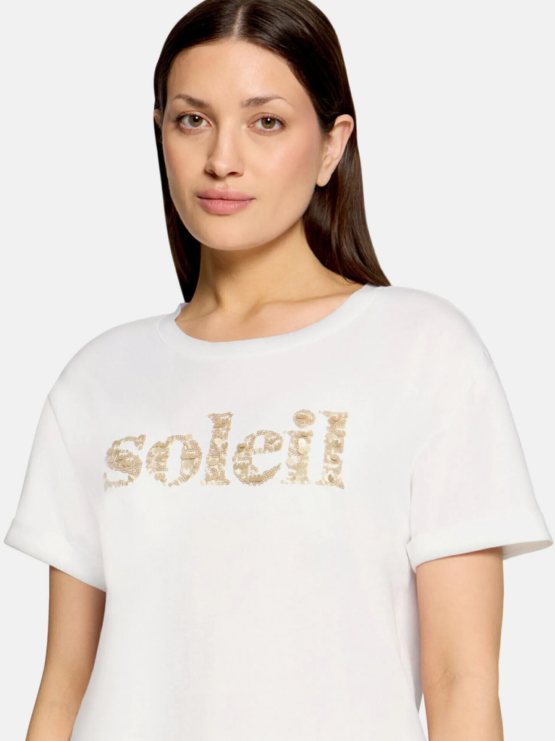 Betty & Co Damen T-Shirt in weiß