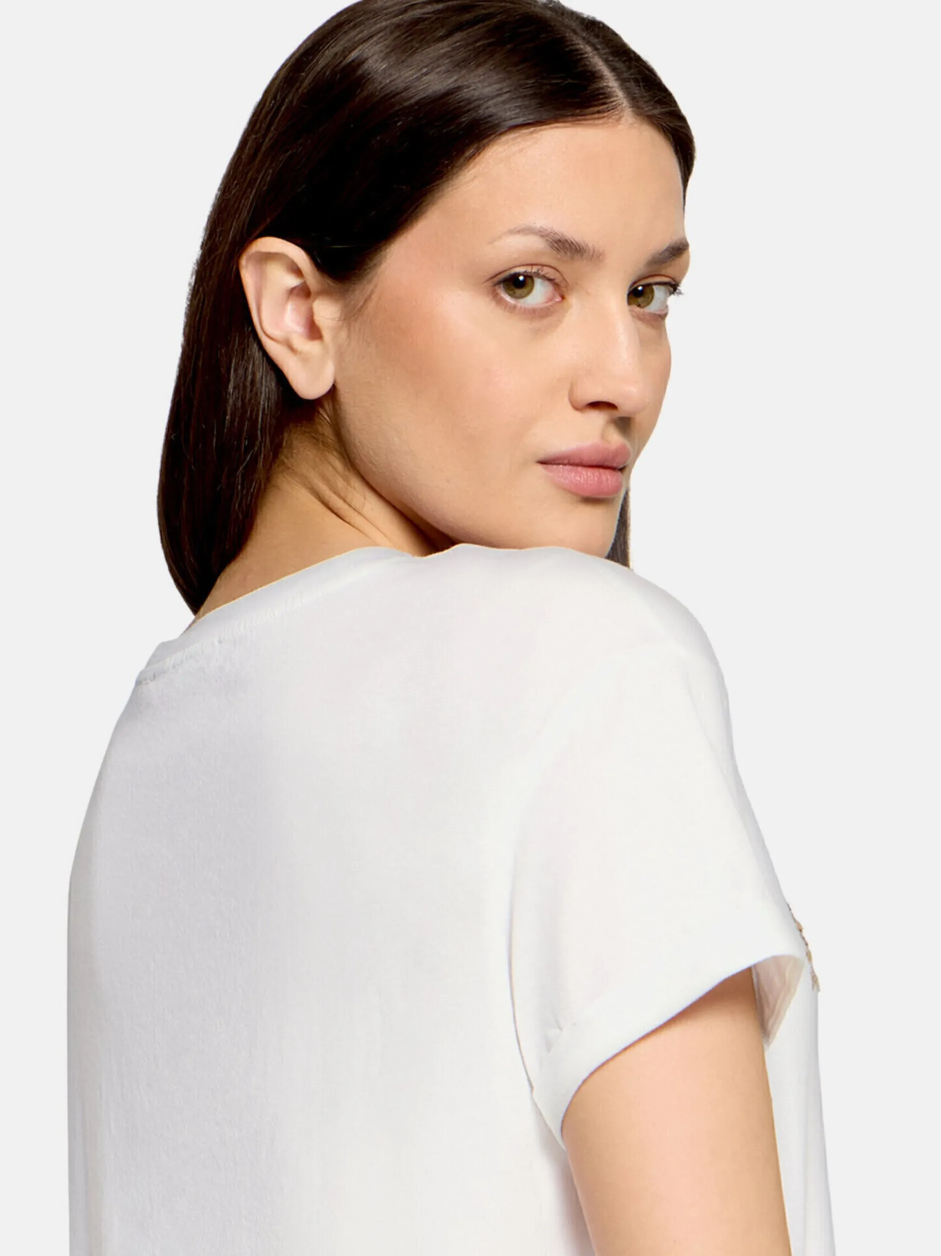 Betty & Co Damen T-Shirt in weiß