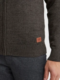 BLEND Herren Cardigan - BHDaniri in anthrazit