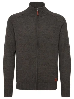 BLEND Herren Cardigan - BHDaniri in anthrazit