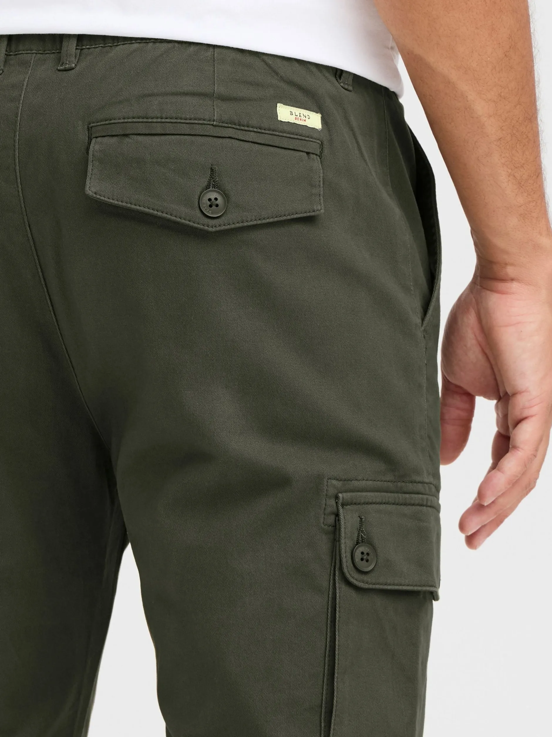 BLEND Herren Cargohose - BHSellini in grün