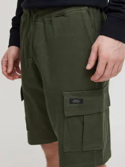 BLEND Herren Cargoshorts - BHSweatshorts in grün