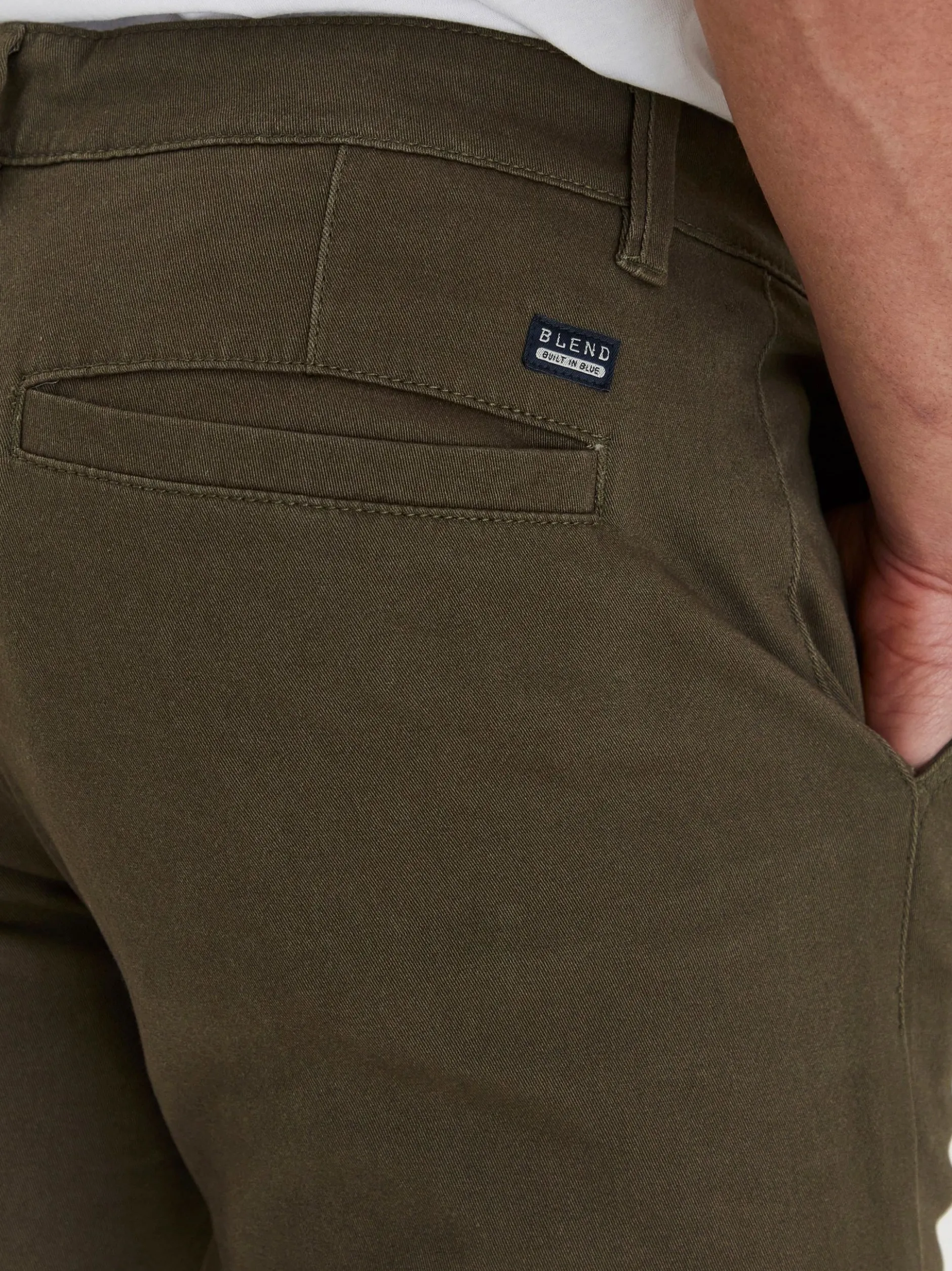 BLEND Herren Chinohose - BHPellini in grün