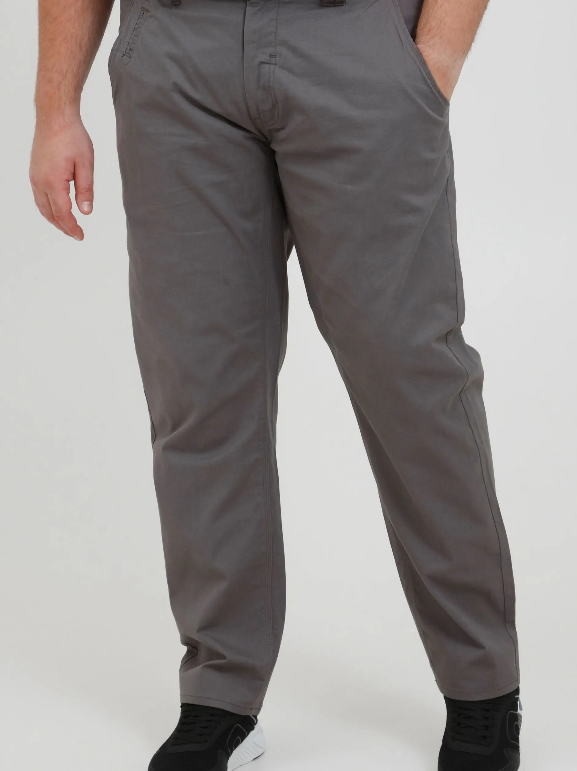 BLEND Herren Chinohose - BHTromp Big & Tall in grau