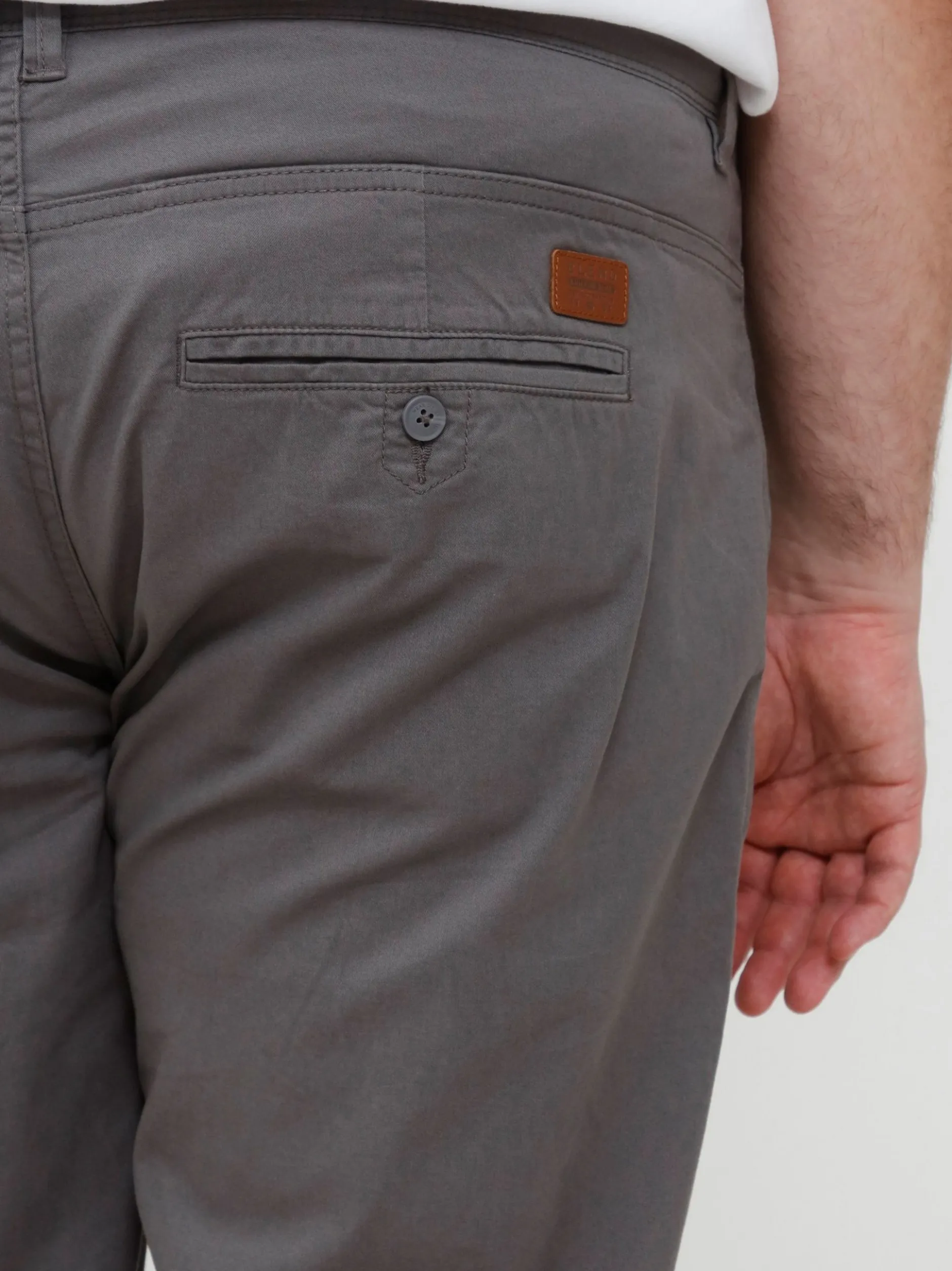 BLEND Herren Chinohose - BHTromp Big & Tall in grau