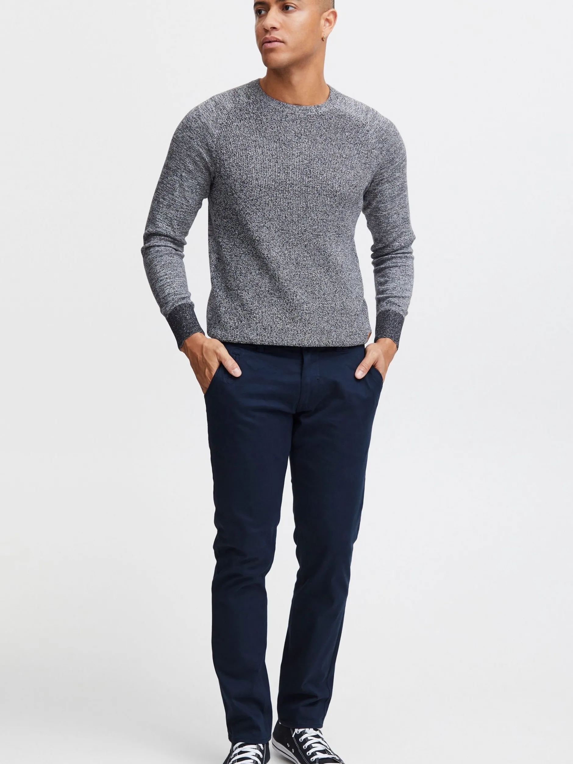 BLEND Herren Chinohose - BHTrompo in blau