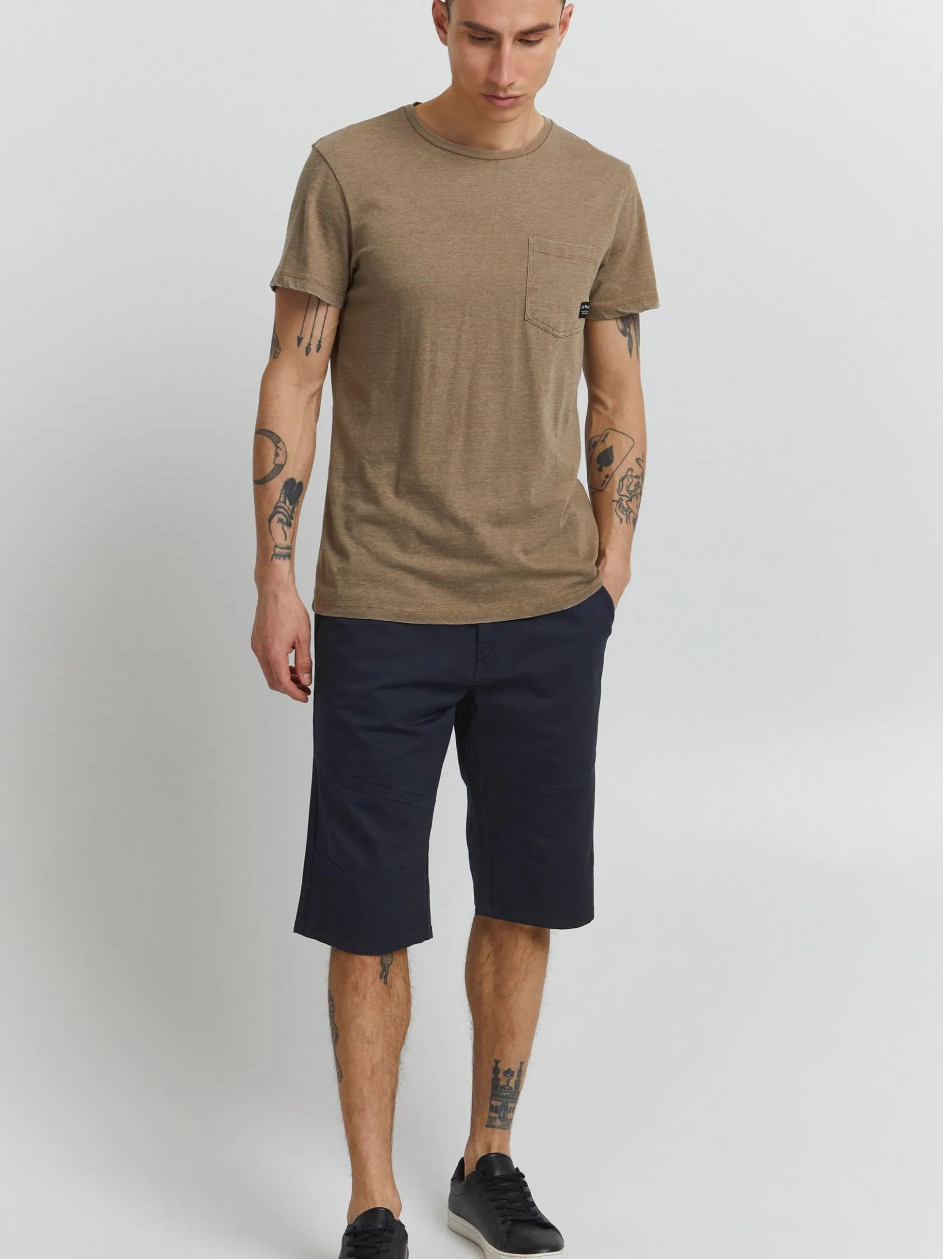 BLEND Herren Chinoshorts - BHBranko in schwarz