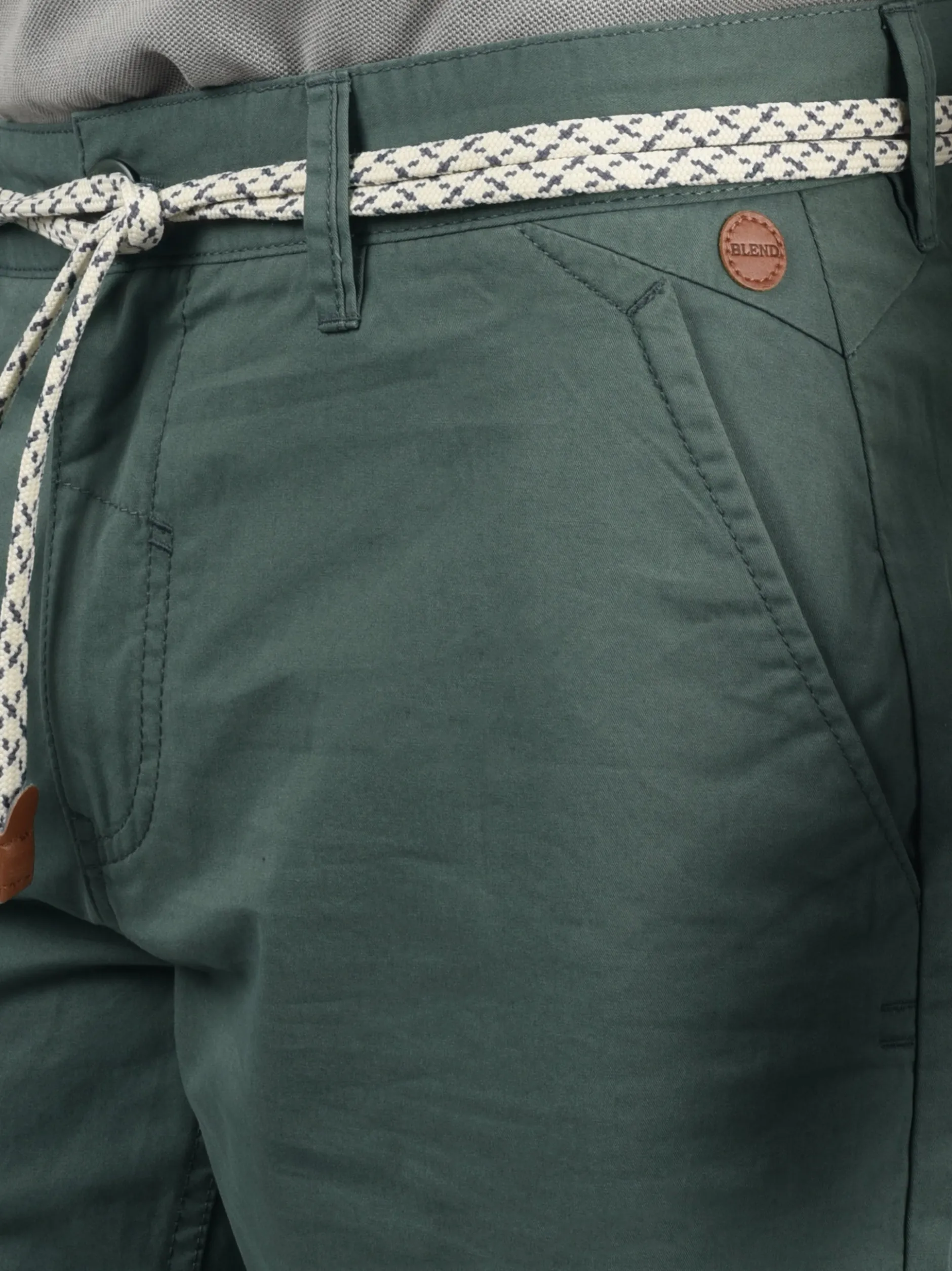 BLEND Herren Chinoshorts - BHRagna in grün