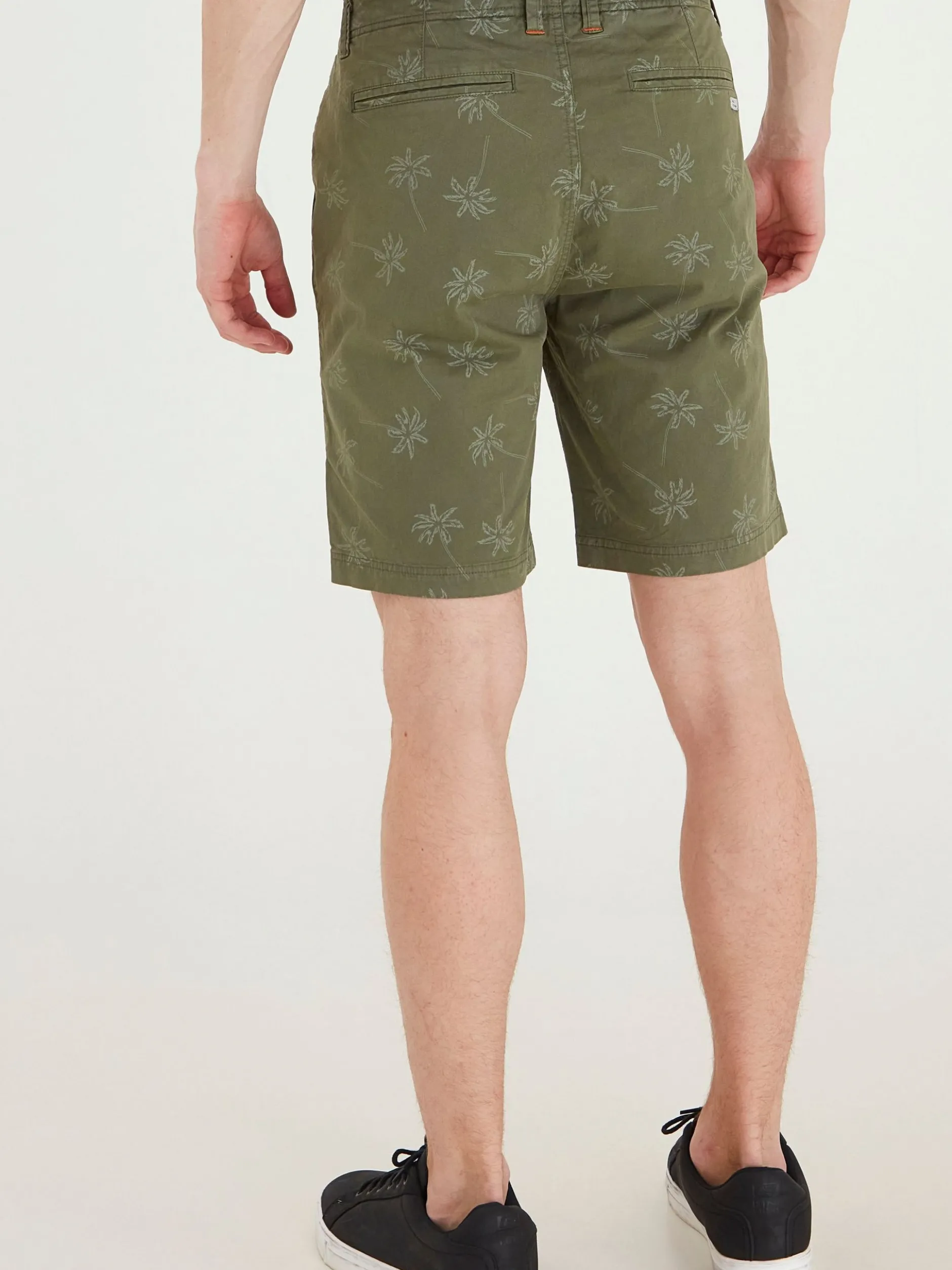 BLEND Herren Chinoshorts - BHWoven in grün