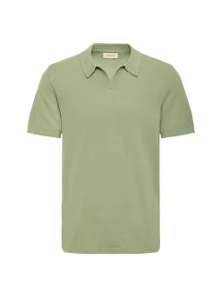 BLEND Herren Feinstrickpoloshirt - BHBray in grün